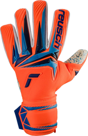 Guantes de Portero Reusch World CUP Attrakt Fusion NC Shocking Orange Blue