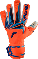 Guantes de Portero Reusch World CUP Attrakt Fusion NC Shocking Orange Blue