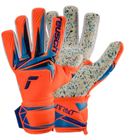 Guantes de Portero Reusch World CUP Attrakt Fusion NC Shocking Orange Blue