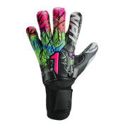 Guantes De Portero Rinat Asimetrik Prime Spine (Varilla) Negro-Verde-Azul-Rosa