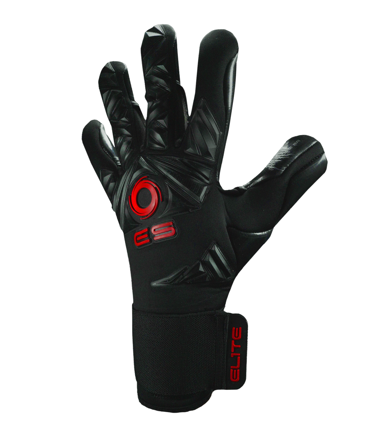 Guantes de portero de futbol Elite Revolution II Combi BR, con palma Ultra GTech Pro de látex alemán de 4 mm, corte Flash negativo envolvente, dorso con goma 3D protectora y cierre elástico ajustable. Usados por porteros profesionales como Thibaut Courtois y Nahuel Guzmán. Disponibles en UnoKeeper.