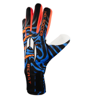 Guantes de portero de futbol HO Soccer Beast Plus Hazard V2 Blue 1