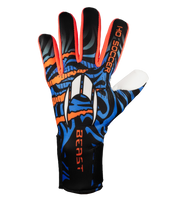 Guantes de portero de futbol HO Soccer Beast Plus Hazard V2 Blue 2