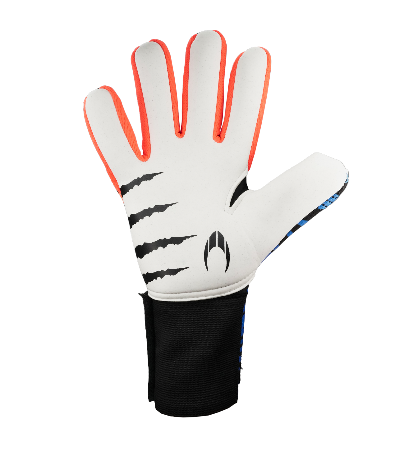 Guantes de portero de futbol HO Soccer Beast Plus Hazard V2 Blue 3