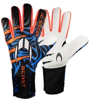 Guantes de portero de futbol HO Soccer Beast Plus Hazard V2 Blue 0