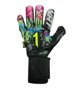 Guantes De Portero Rinat Asimetrik Pro Spines Negro-Verde-Azul-Rosa