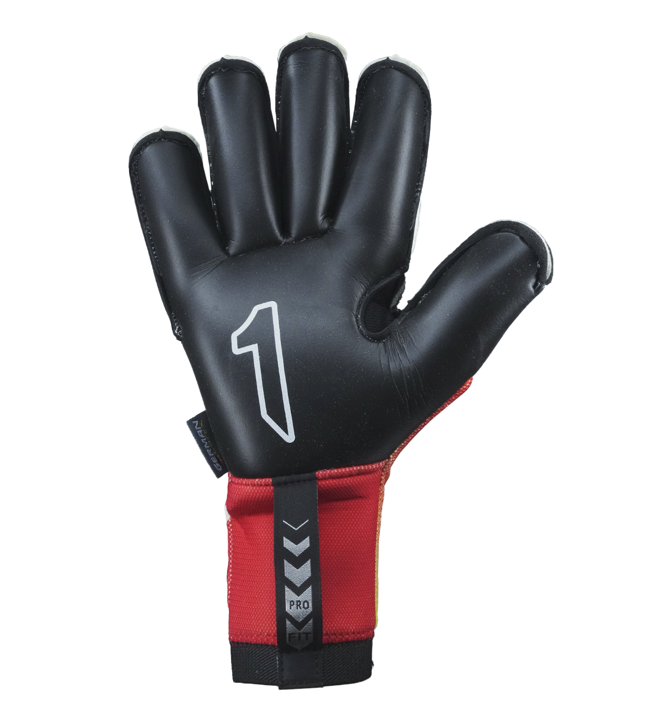 Guantes de portero de futbol Rinat Nkam Pro Amarillo 3
