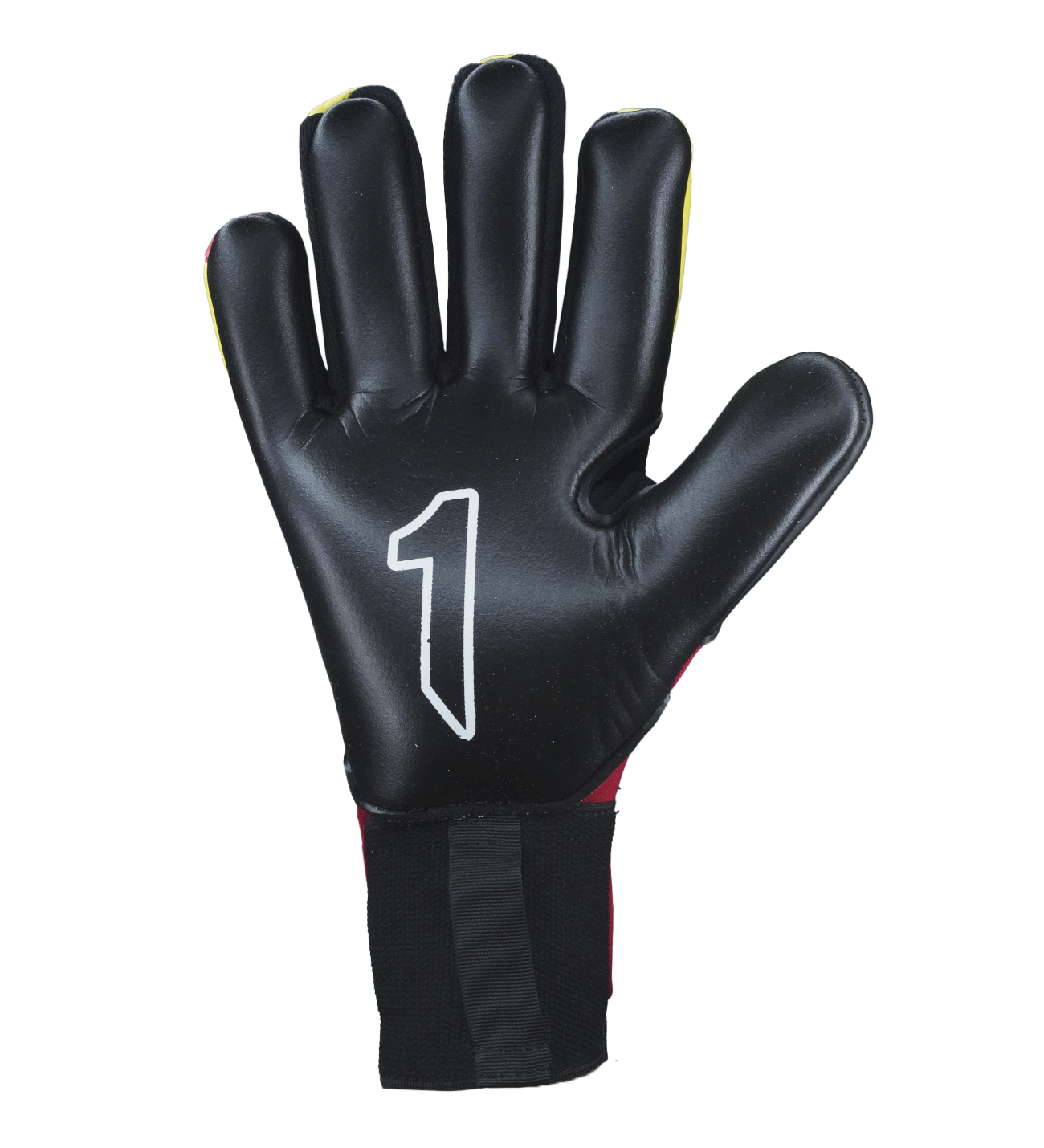 Guantes de portero de futbol Rinat Nkam Semi Amarillo 3