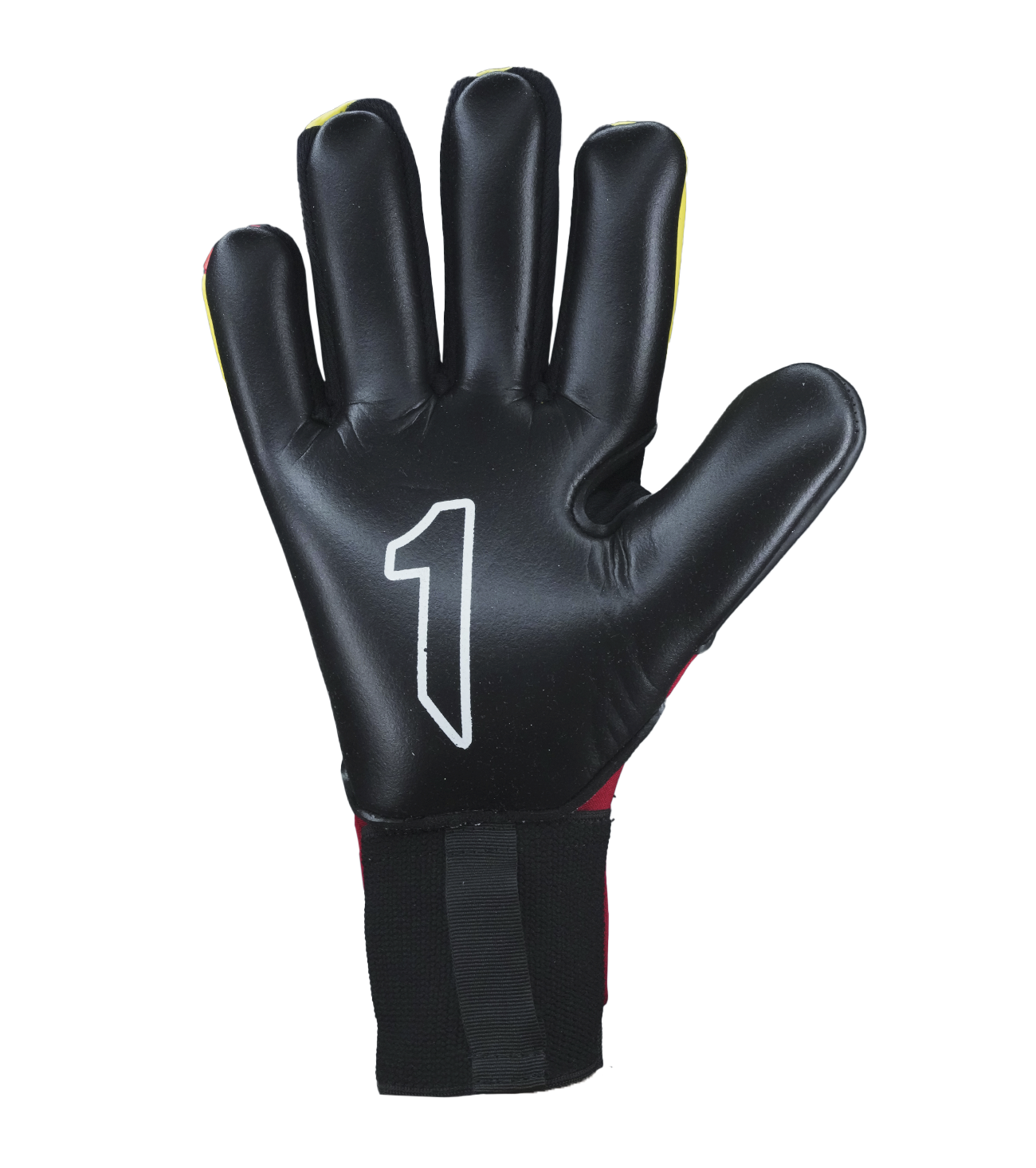 Guantes de portero de futbol Rinat Nkam Semi Amarillo 3
