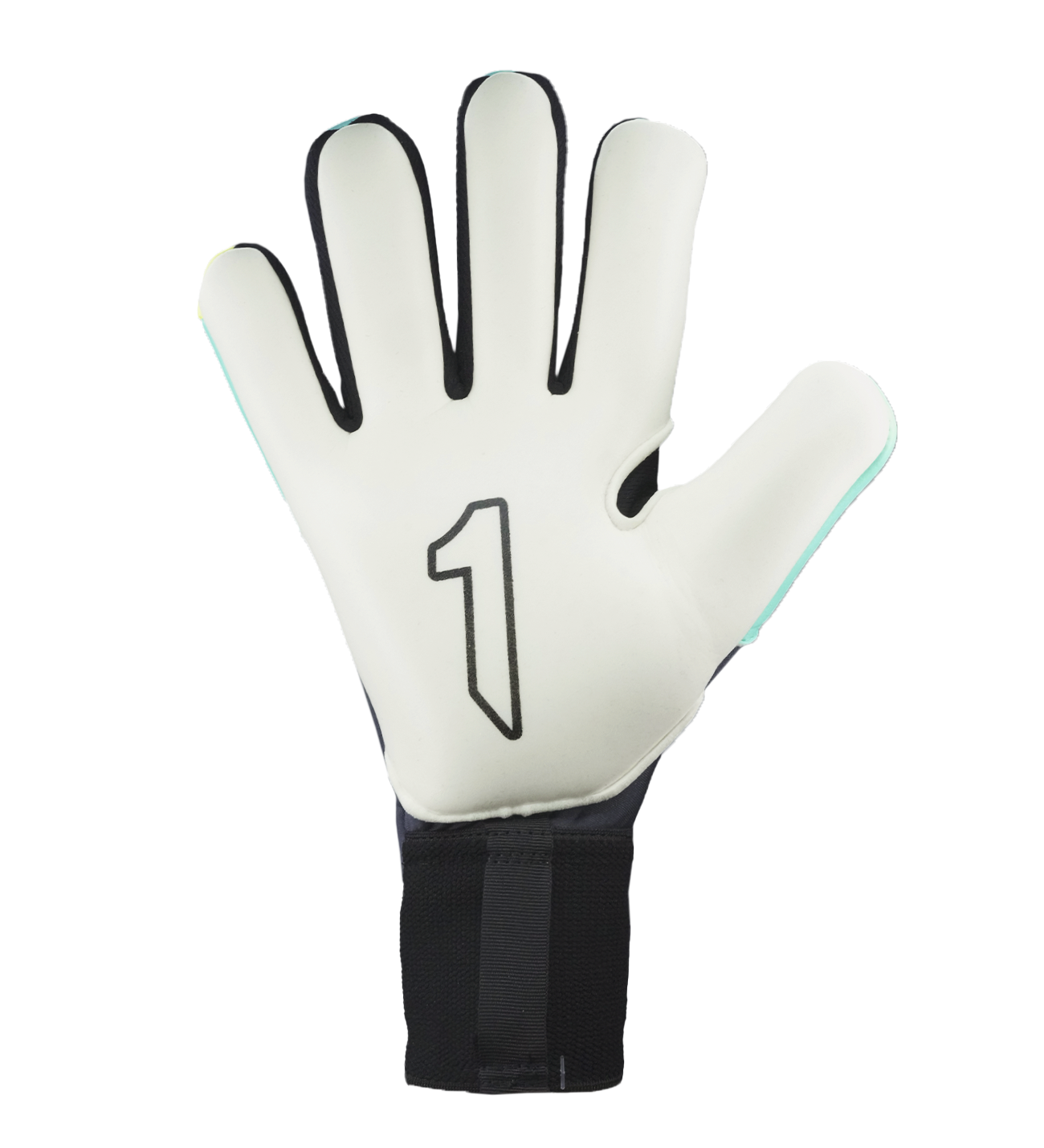 Guantes de portero de futbol Rinat Nkam Semi Verde Aqua 3