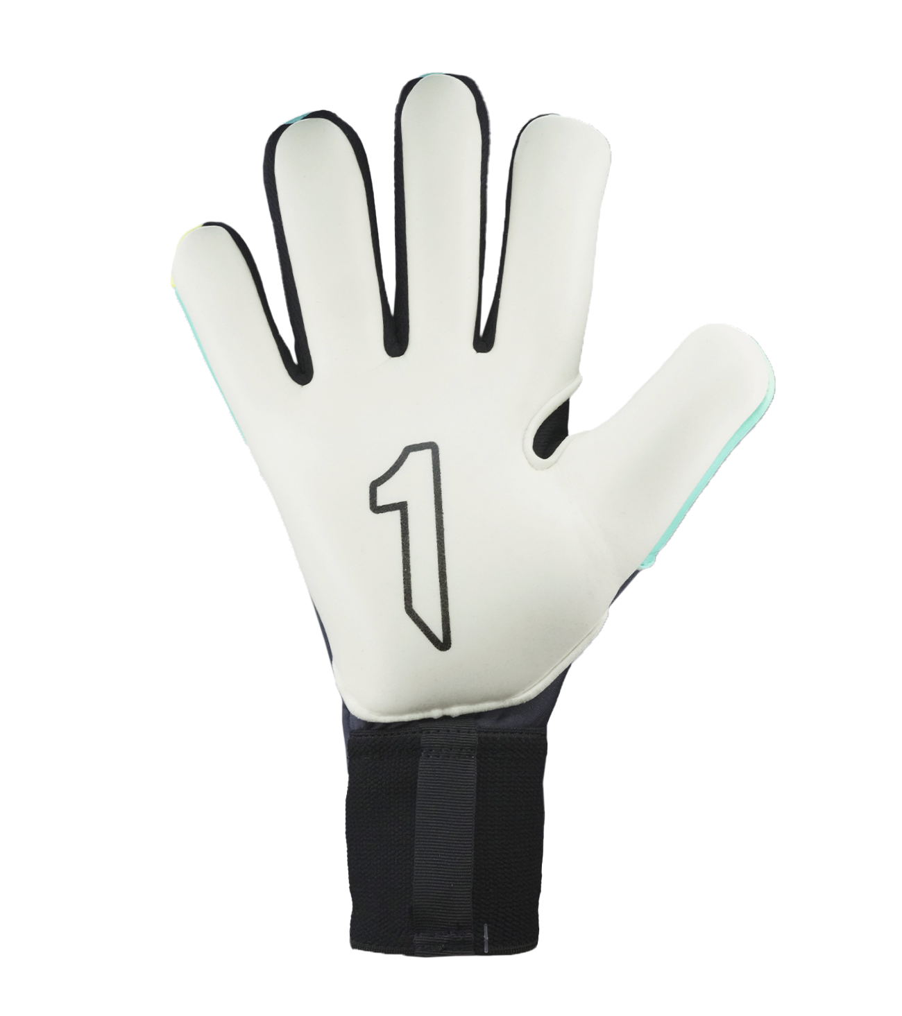 Guantes de portero de futbol Rinat Nkam Semi Verde Aqua 3