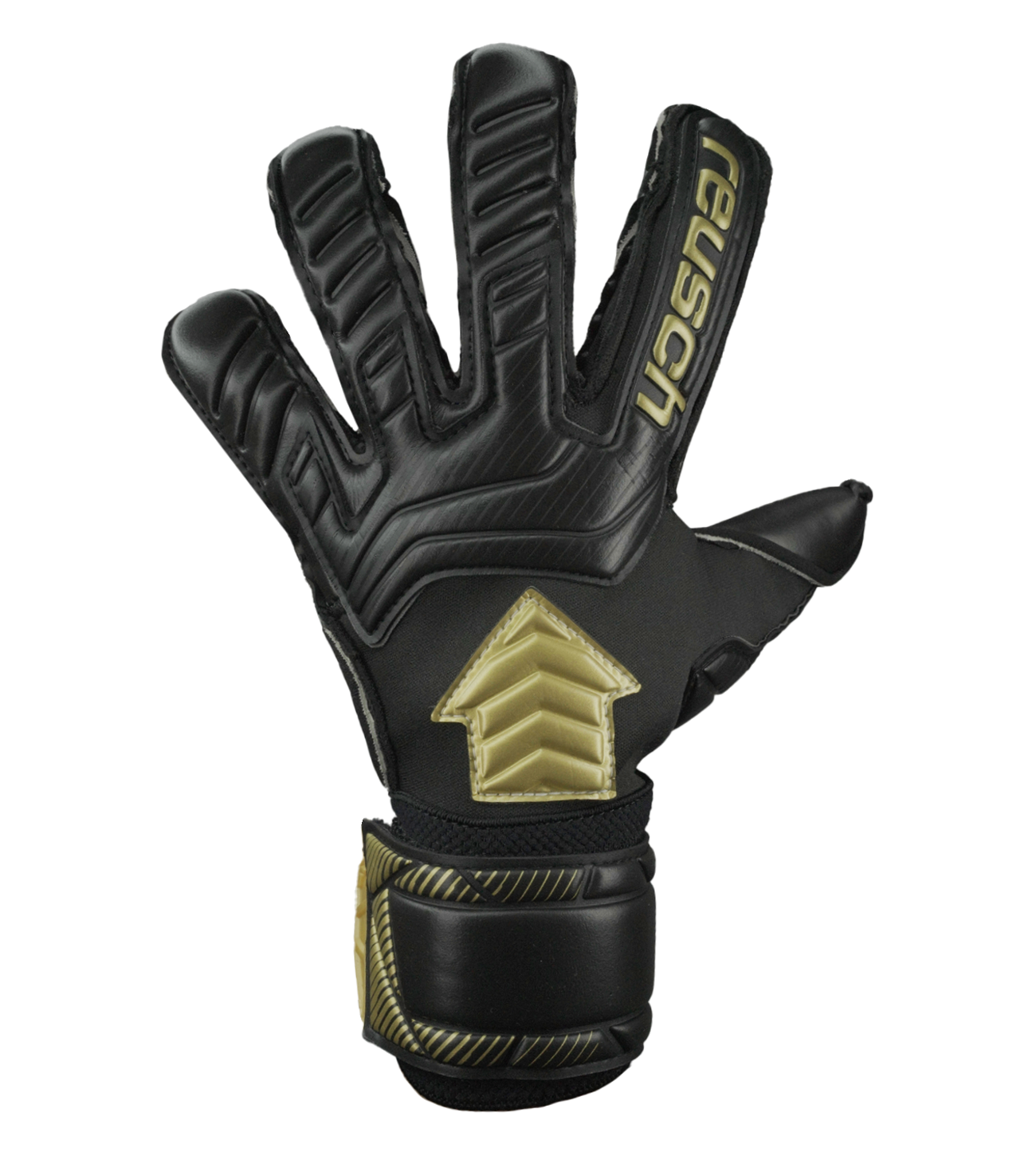 Guantes de portero de futbol profesionales Reusch Attrakt AB1 Duo 1 unokeeper
