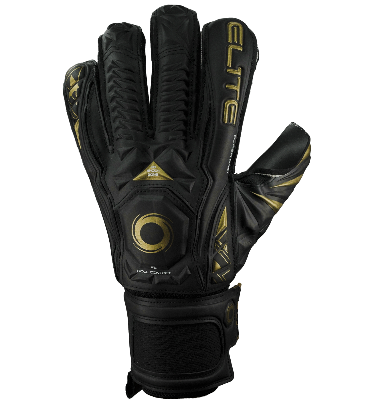 Guantes de portero de futbol Elite Black Real unokeeper 2