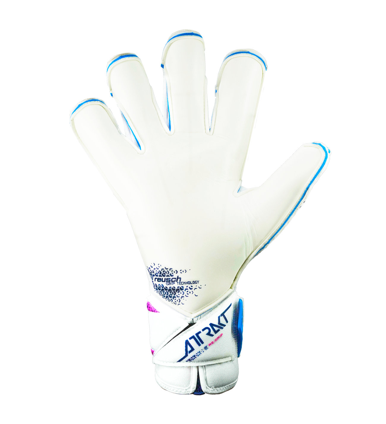 Guantes de portero Reusch Attrakt RE:Grip Evolution Pro UnoKeeper palma