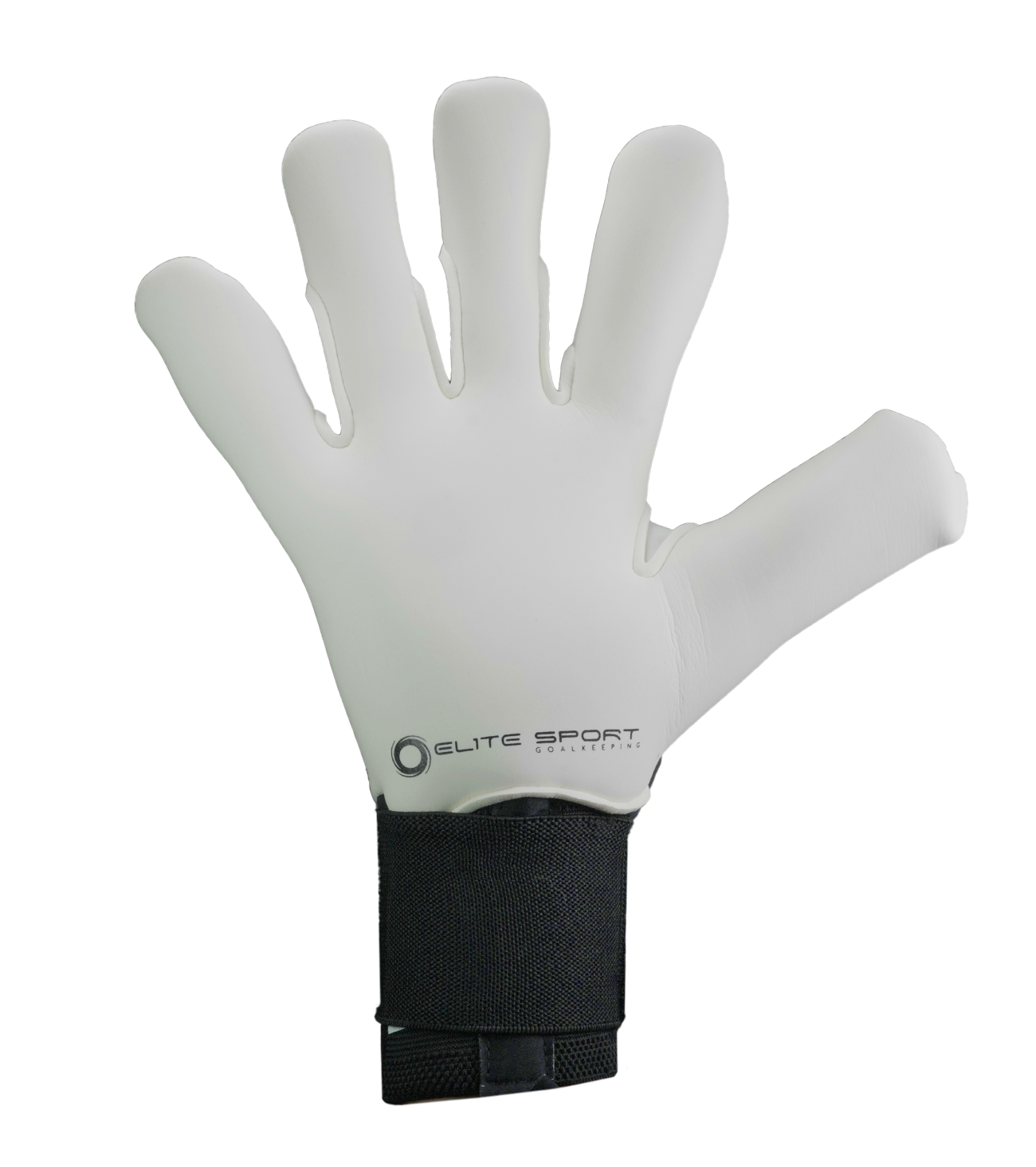 Guantes de portero de futbol Elite Sport Revolution X Combi Black con palma Ultra GTech Pro de 4 mm, corte Flash X envolvente, dorso con goma protectora y textil Hybrid CR, cierre elástico ajustable y diseño profesional para todo clima unokeeper.
