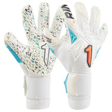 Guantes de Portero Rinat Kratos Evo    Blanco - Verde Aqua