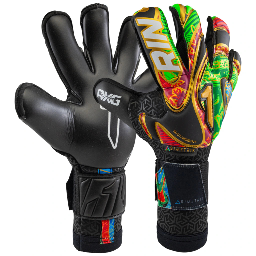 Guantes de Portero Rinat Asimetrik Pro Future  Multicolor Negro