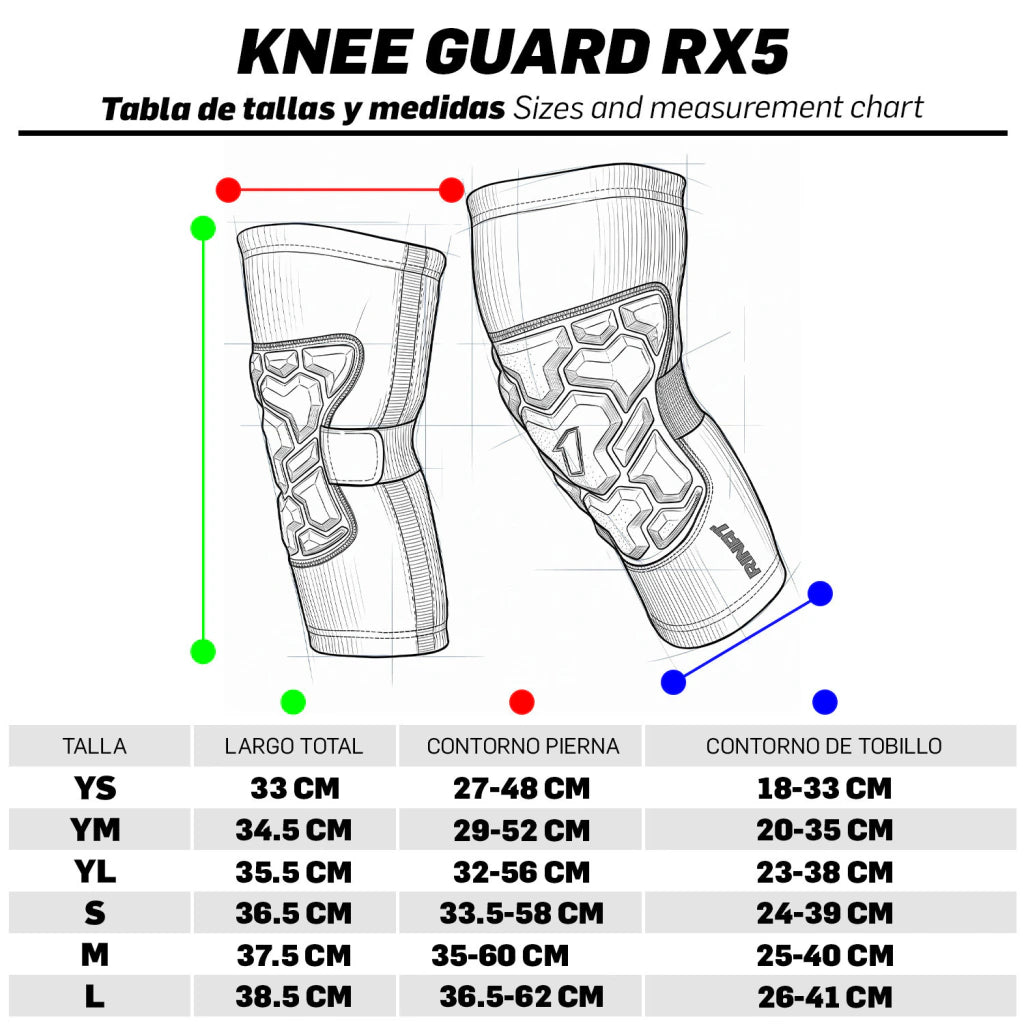 Rodillera Rinat Knee Guard RX5