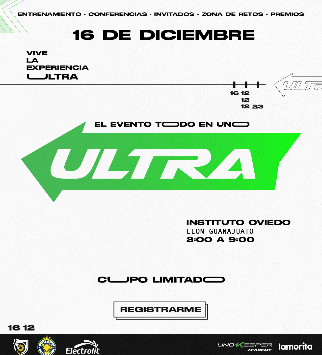 unokeeper ultra evento para porteros león Guanajuato keeper kombat klinic producto