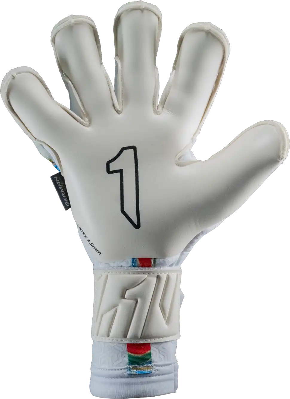 Guantes de Portero Rinat Asimetrik Pro Multicolor/Blanco