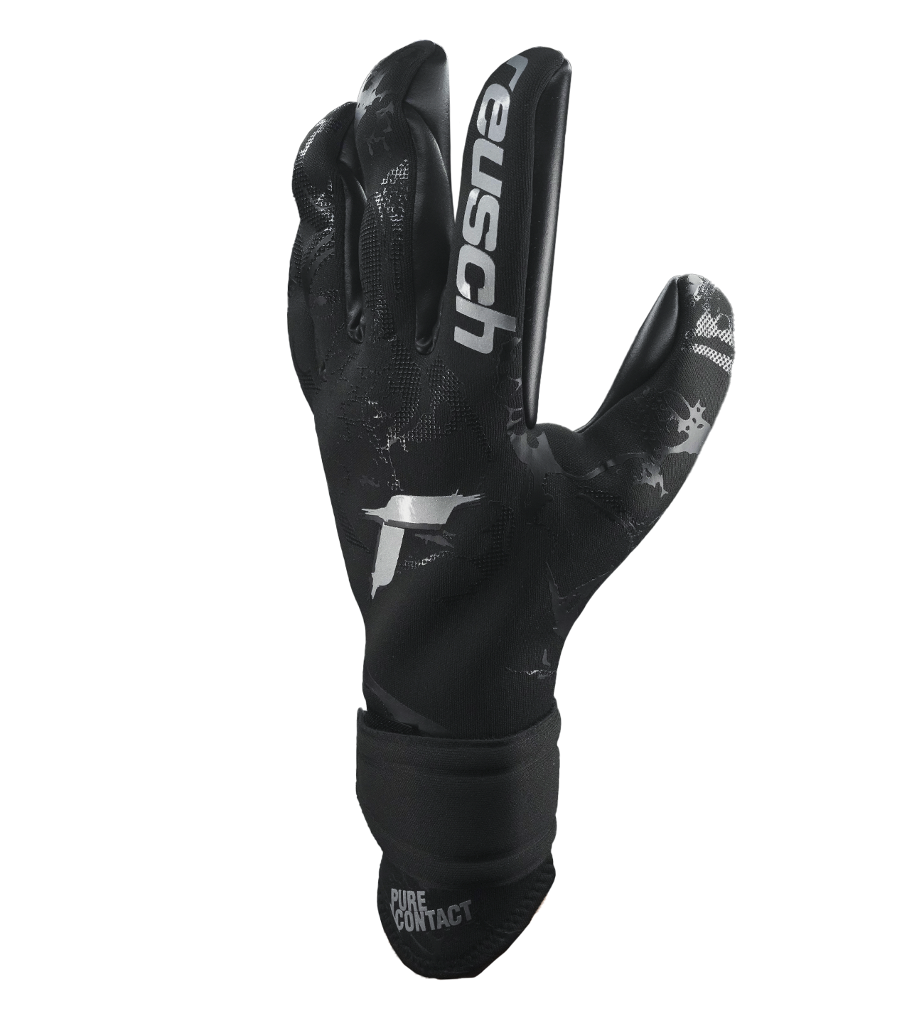 Guantes de portero Reusch Pure Contact Infinity Black unokeeper