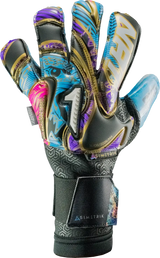 Guantes de Portero Rinat Asimetrik Pro Future  Negro  Azul Rosa