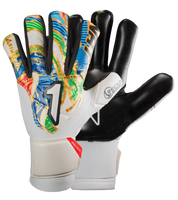 Guantes de Portero Rinat Asimetrik Training   Multicolor  / Blanco
