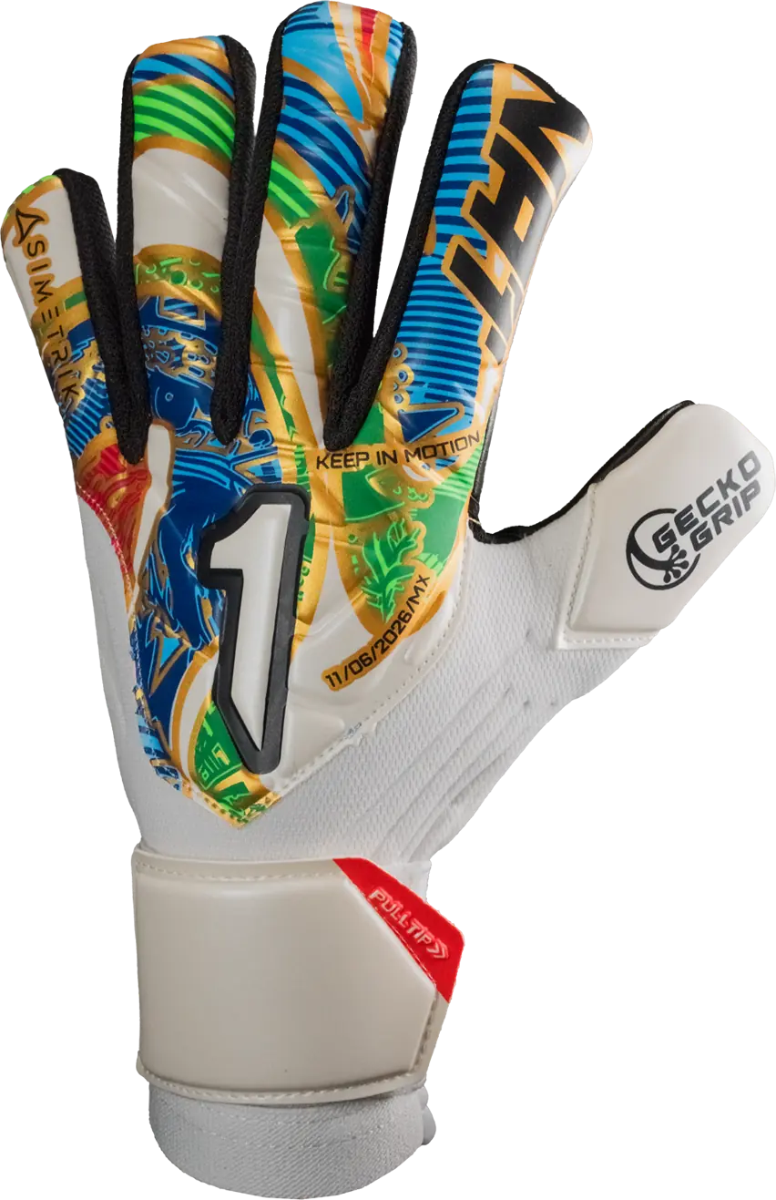 Guantes de Portero Rinat Asimetrik Training Multicolor / Blanco — foto 4