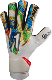 Guantes de Portero Rinat Asimetrik Training   Multicolor  / Blanco