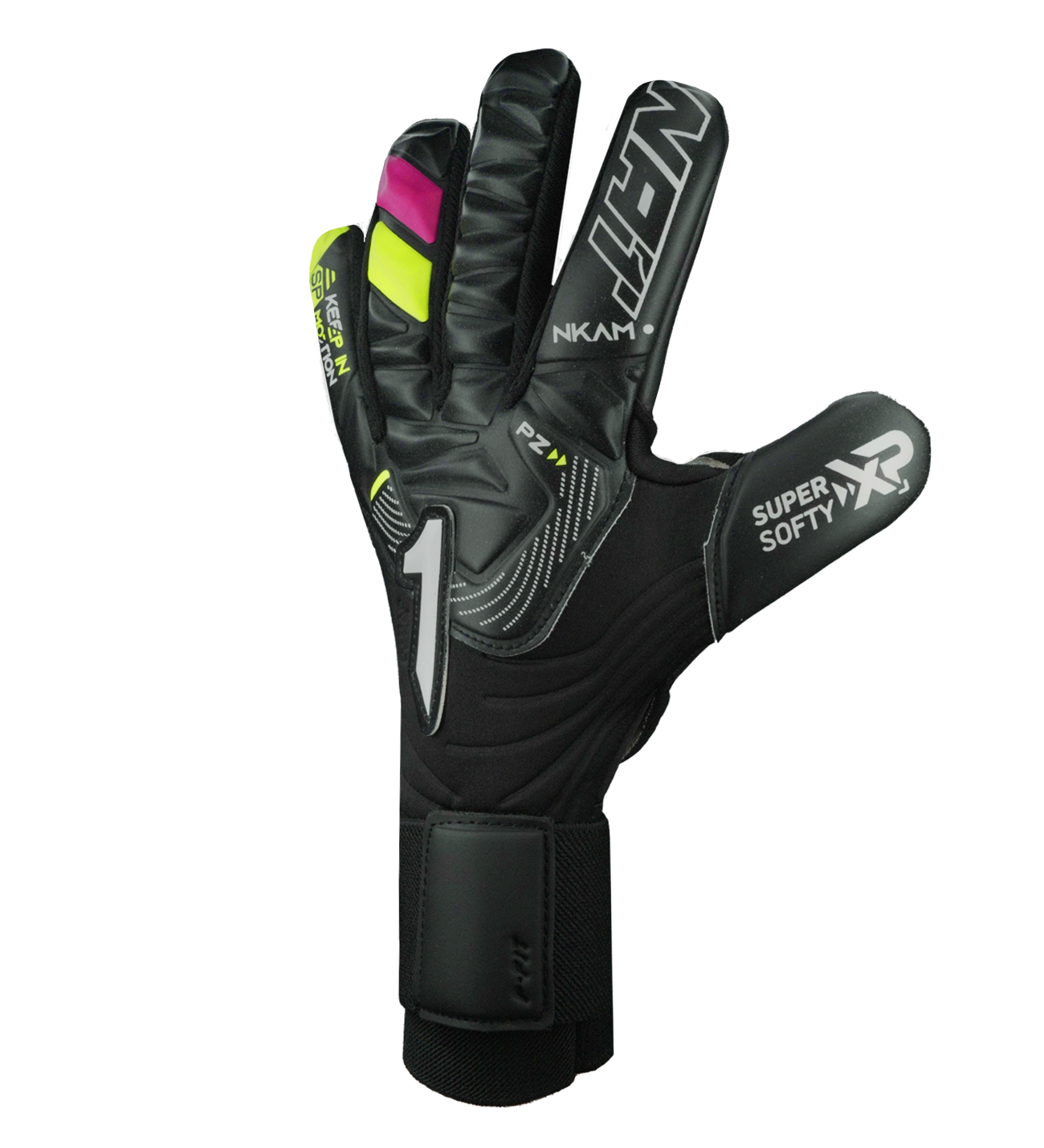 Guantes de portero de futbol Rinat NKAM Prime Negro 3