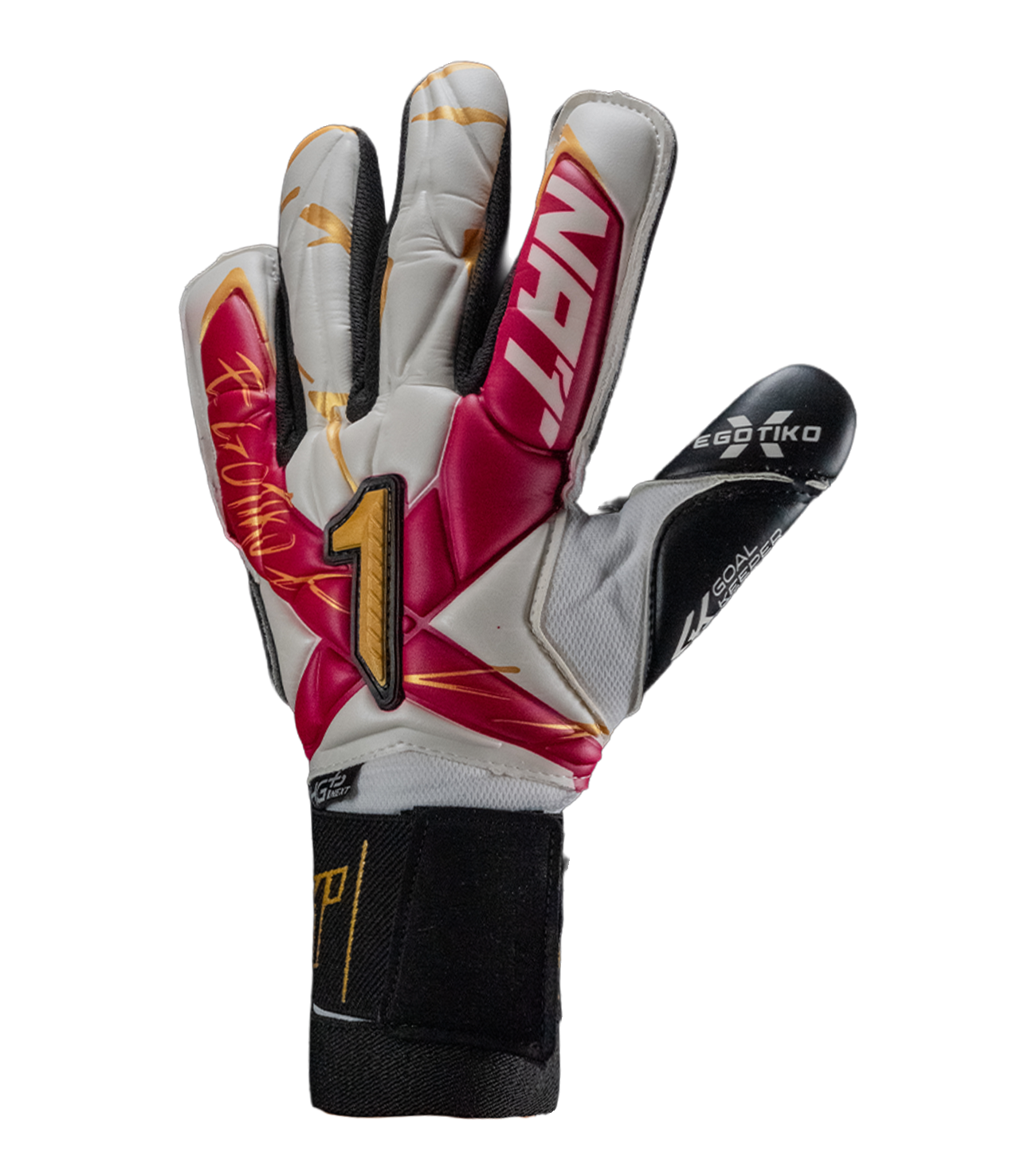 Guantes Rinat Egotiko X Prime   Blanco / Vino / Negro