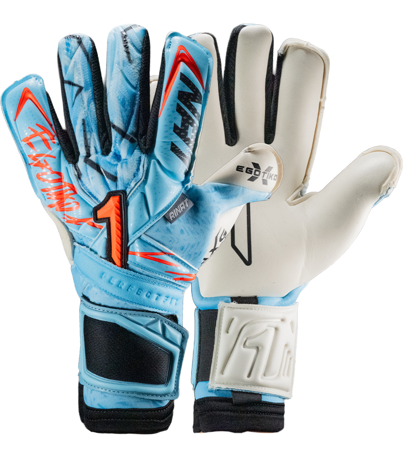 Guantes de Portero Rinat Egotiko X Pro Azul
