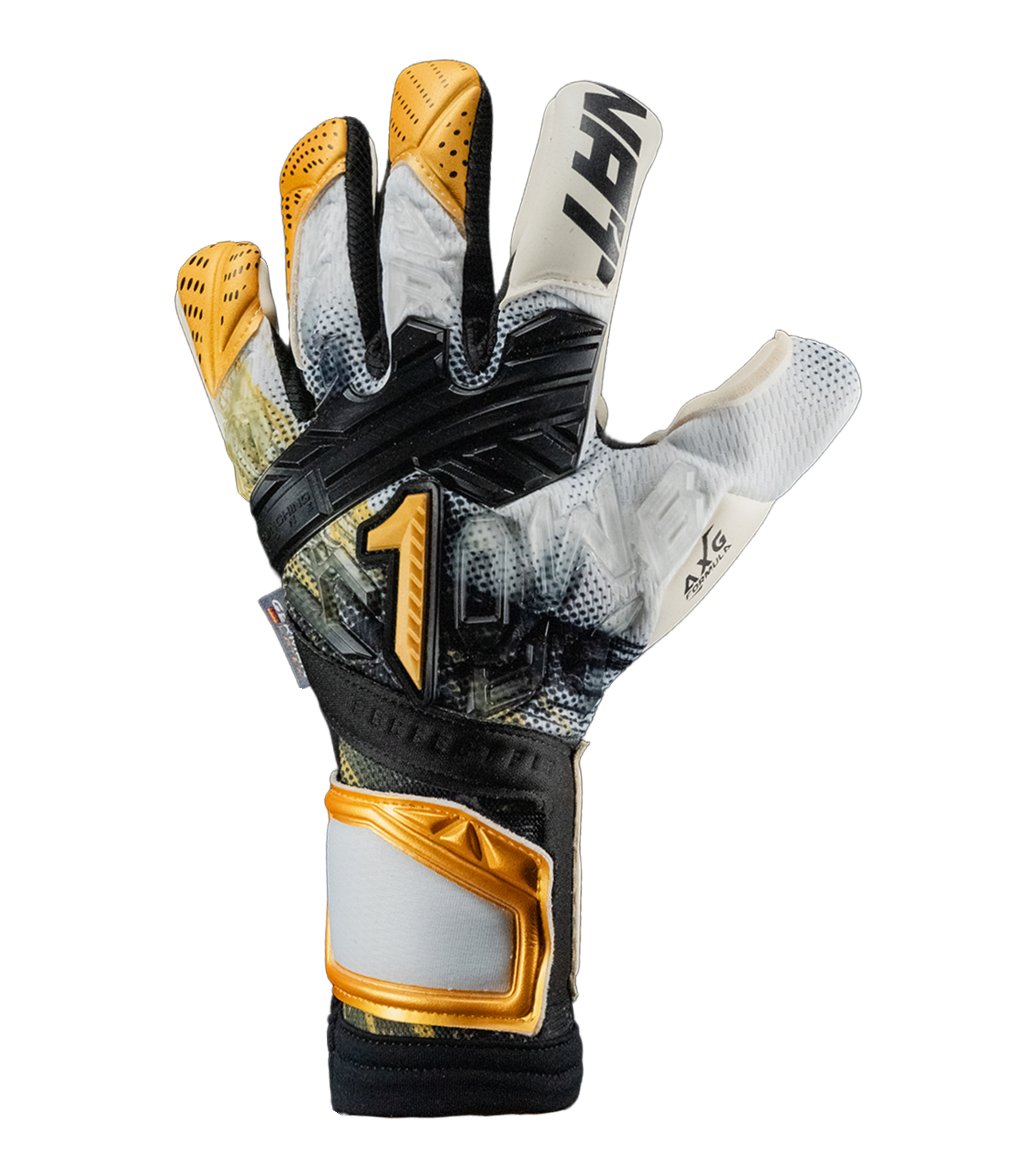 Guantes de Portero Rinat Fiera  Pro Blanco/Oro