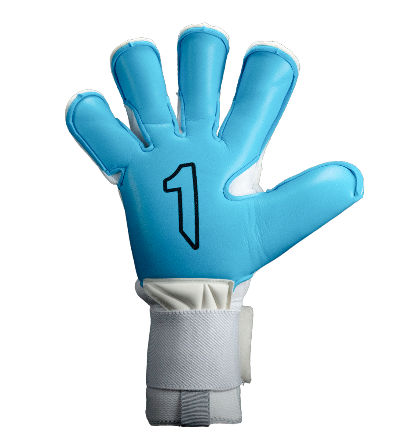 Guantes Rinat Santoloco Pro Blanco Palma Azul
