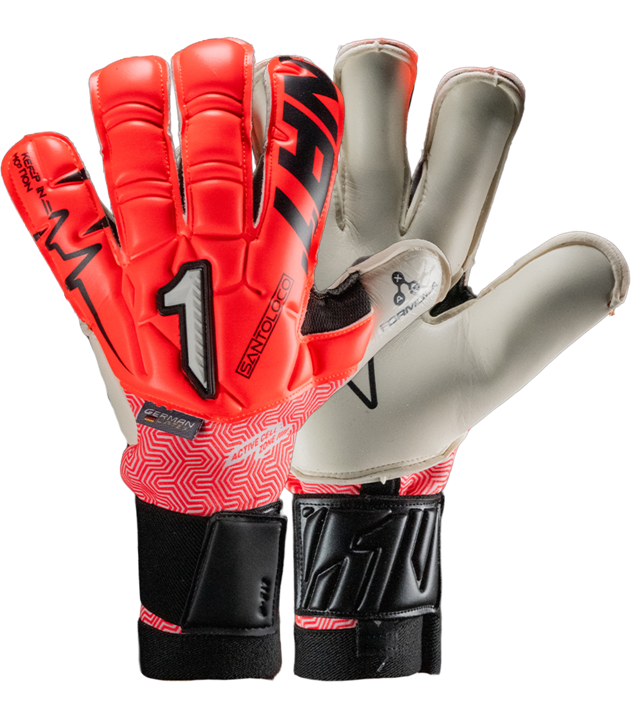 Guantes Rinat Santoloco Pro  KN1 Naranja
