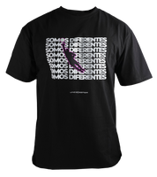 T-Shirt Somos Diferentes 1K Negro - UnoKeeper