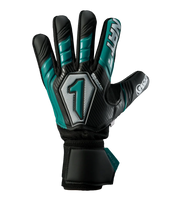 Guantes de Portero Rinat Uno Premier Training Spine Negro/ Verde Aqua