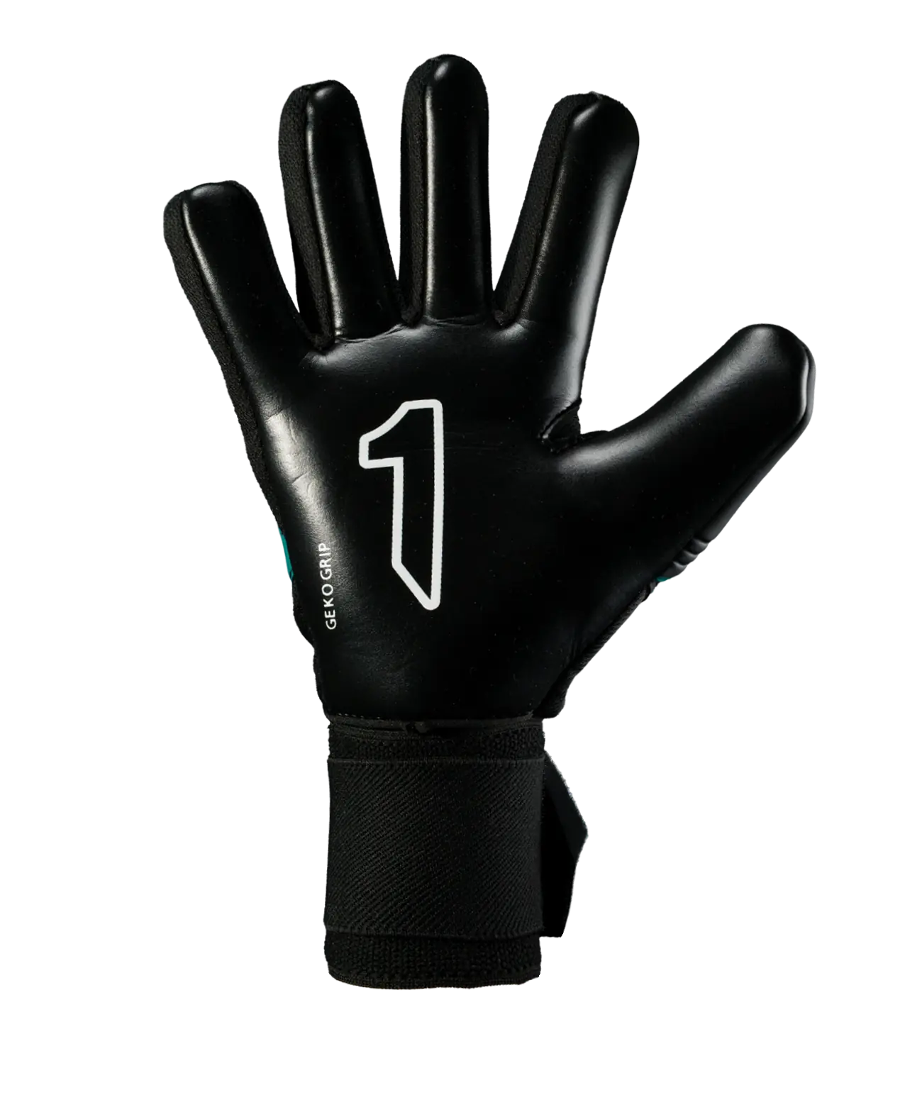Guantes de Portero Rinat Uno Premier Training Spine Negro/ Verde Aqua