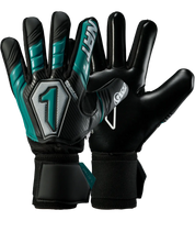 Guantes de Portero Rinat Uno Premier Training Spine Negro/ Verde Aqua
