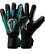 Guantes de Portero Rinat Uno Premier Training Spine Negro/ Verde Aqua