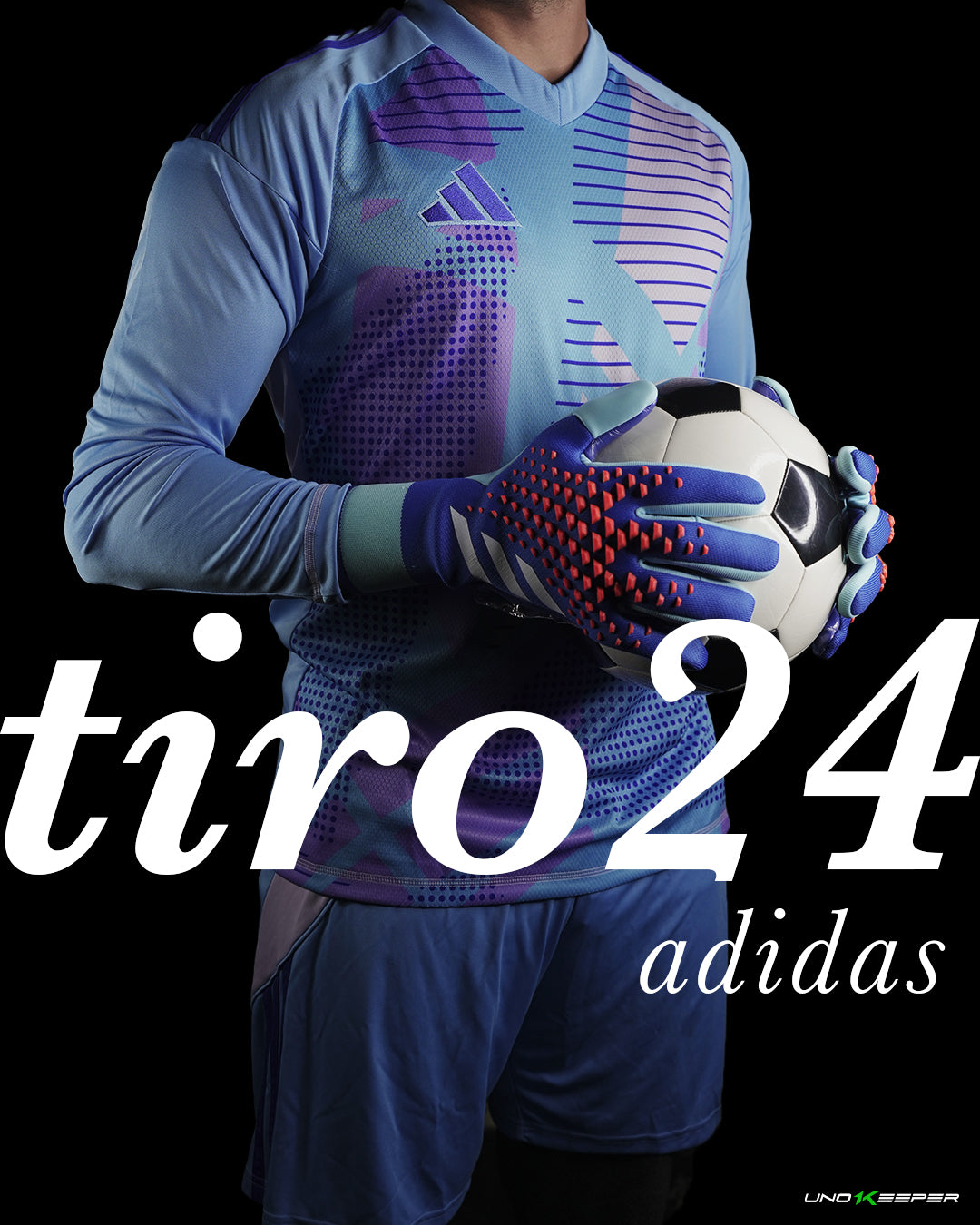kit adidas tiro24 guantes de porteros de futbol