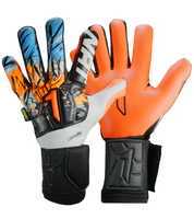 Guantes De Portero Rinat Asimetrik TX  Pro NG Blanco  /Naranja / Azul
