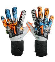 Guantes De Portero Rinat Asimetrik TX  Pro NG Blanco  /Naranja / Azul