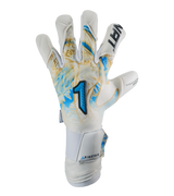 Guantes de Portero Rinat Asimetrik Aero PRO blanco/azul