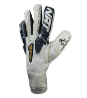 Guantes de portero de futbol Egotiko Vengador Alpha Premium Blanco 1