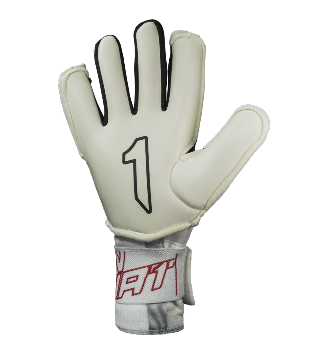 Guantes de portero de futbol Egotiko Vengador Alpha Premium Blanco 3