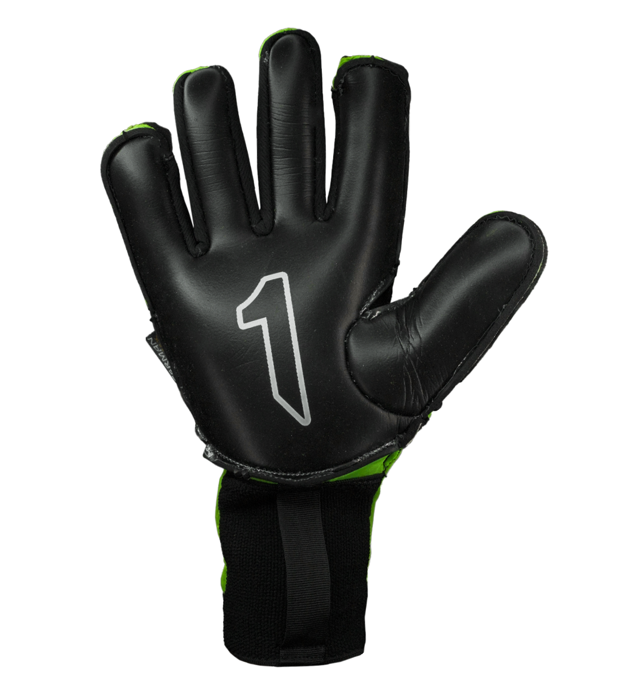 Guantes de portero de futbol Vengador Alpha Premium Verde 1