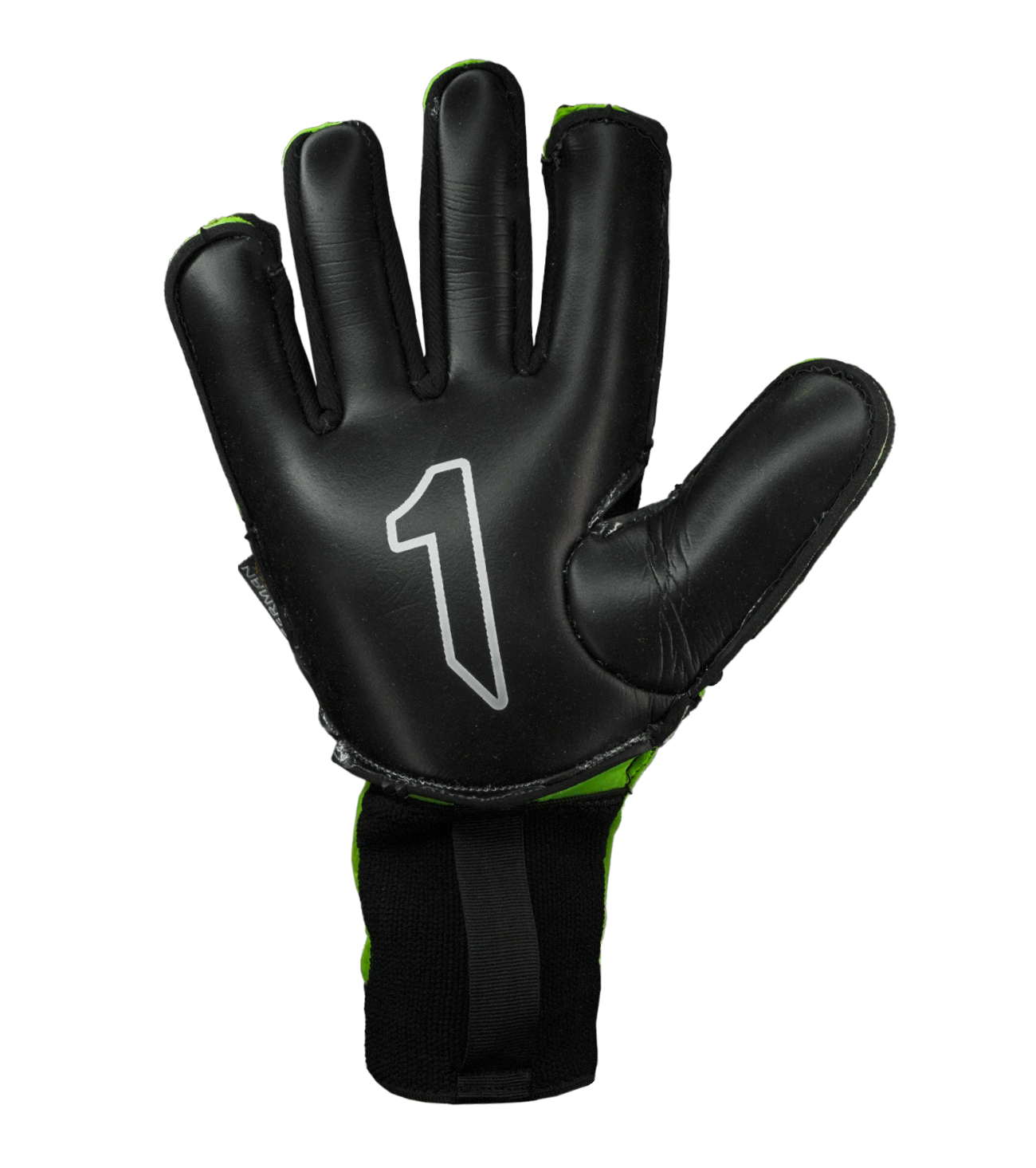 Guantes de portero de futbol Vengador Alpha Premium Verde 1