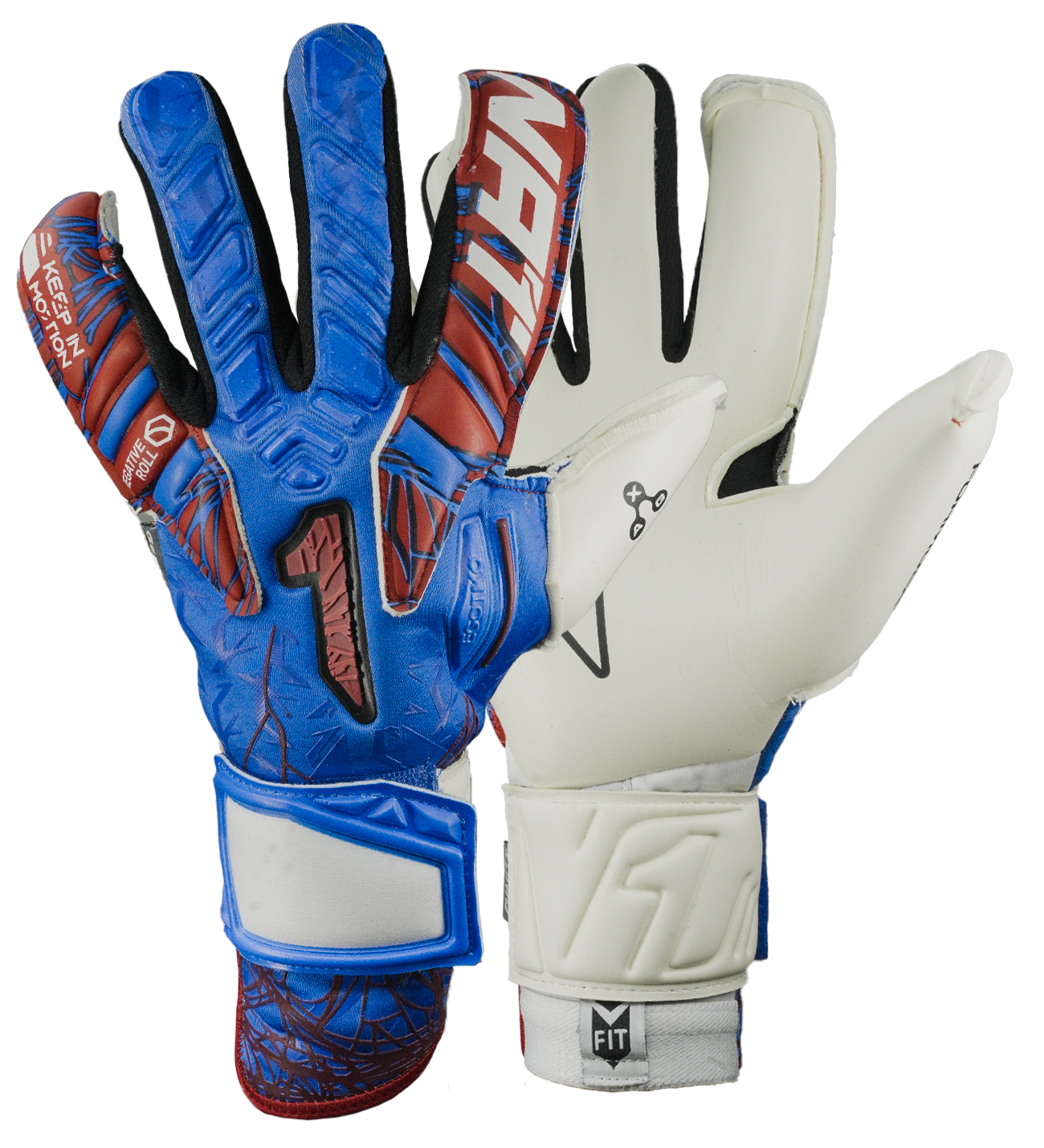 Guantes de portero de futbol Vengador Pro 0