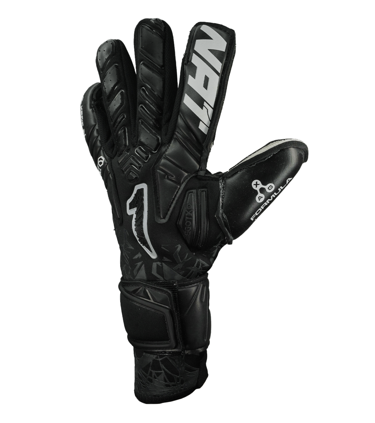 Guantes de portero de futbol Vengador Pro Negro 2